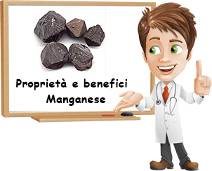Proprietà e benefici Manganese