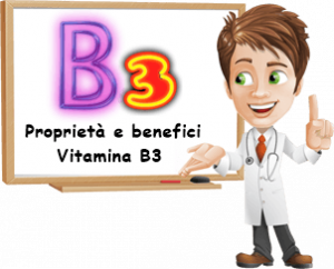 Proprietà e benefici Vitamina B3