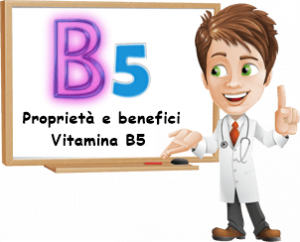 Proprietà e benefici Vitamina B5