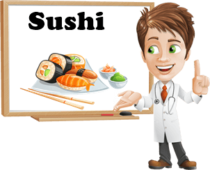 il sushi fa male